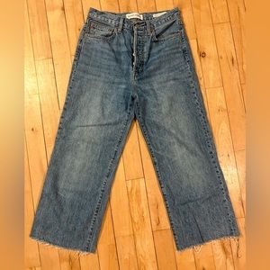 * SOLD* Denim forum Farrah wide leg jean